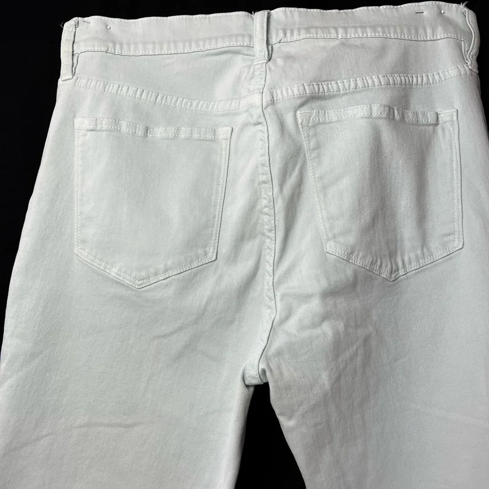 J. Crew Pale Mint Green Lookout Highrise Skinny Jeans, Sz 31, Cropped - Picture 7 of 16